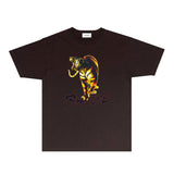 Rhude T Shirts Printed Trendy Pure Cotton