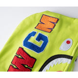 Bathing Ape Hoodie Thin Cardigan Zipper Hooded Loose Shark Jacket