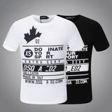 Dsq2 T Shirt DSQ Lian D2 Casual Sports Printed Short Sleeve Summer Men