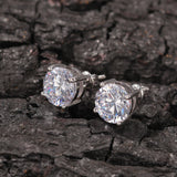 Earrings Zircon 925 Silver Earrings Spectrum