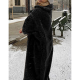 Women Fur Jacket Fashion Plush Coat
