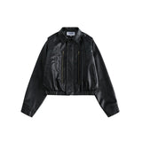 Unisex Pu Jacket Punk Hot Girl PU Leather Jacket