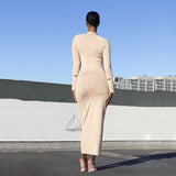 Women Dress Fashion Sexy Tight Temperament Dress