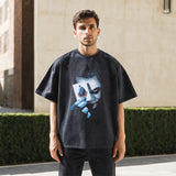 Mens Vintage T Shirt Short Sleeve T-Shirt Men's and Women's