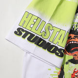 Hellstar T Shirts Retro abstract print