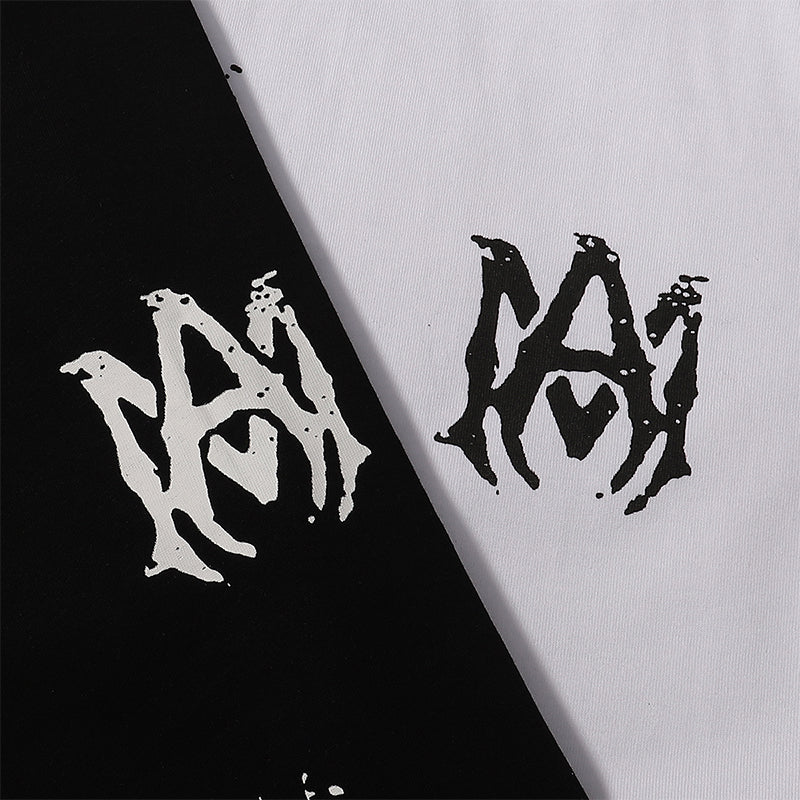Amiri T Shirts Fashion Print Couple High Street