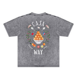 Casablanca Distressed T-Shirt