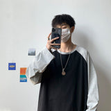 Men T Shirt Loose All-Match Bottoming Shirt