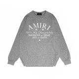 Amiri Long Sleeved Shirt Printed Trendy Pure Cotton