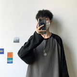 Men T Shirt Loose All-Match Bottoming Shirt