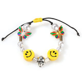 Bracelet Hiphop Smiley Bracelet Butterfly Adjustable Animal Spectrum