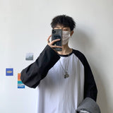 Men T Shirt Loose All-Match Bottoming Shirt