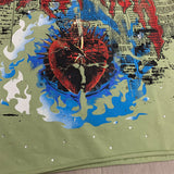 First Row T Shirts Sacred Heart Cropped Tee 2026ss Latest Los Angeles Street Trend Brand