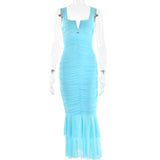 Women Dress Summer Fashion Sexy Hot Girl Pleated