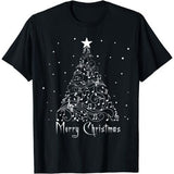 NEW Music Notes Christmas Tree Musical Teacher Music Xmas