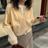 Women Knitted Cardigan Women's Loose