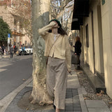 Women Knitted Cardigan Women's Loose