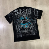 First Row T Shirts STAY CURIOUS EYEBALL FOIL TEE