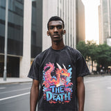 Mens Vintage T-Shirt Printed Short Sleeve T-Shirt