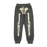 Kapital Pants Autumn and Winter Skeleton Pingtian Hehong Loose Terry Beam Feet Trousers Sweatpants