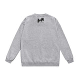 Bathing ape Crew neck sweatshirt