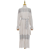 Bohemian Dress Temperament Sexy Stripes Dress