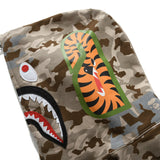 Bathing Ape Hoodie Shark Sewn Large Pocket Zip Hooded Cardigan Sweater Jacket