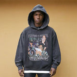 Mens Vintage Hoodie Sweater Men's and Women's Loose