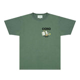 Casablanca T Shirts Fashion Print Street