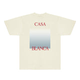 Casablanca T Shirts Fashion Print Street