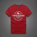 New Women's Short Sleeved T-shirt with Letters on The Deer S