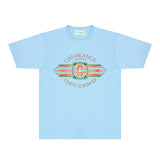 Casablanca T Shirts Fashion Print Street
