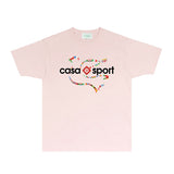 Casablanca T Shirts Fashion Print Street