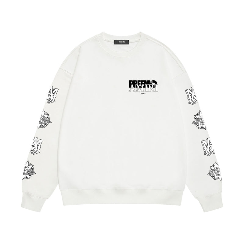 Amiri Sweatshirt Printed Trendy Pure Cotton