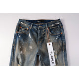 Purple Brand Jeans Pure Cotton High Street Trend