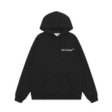 OFF WHITE Hoodie Trendy Street Style Personalized Cotton