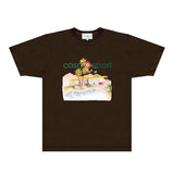 Casablanca T Shirts Fashion Print Street