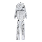 Hellstar Hoodie And Pants Two-Piece Set