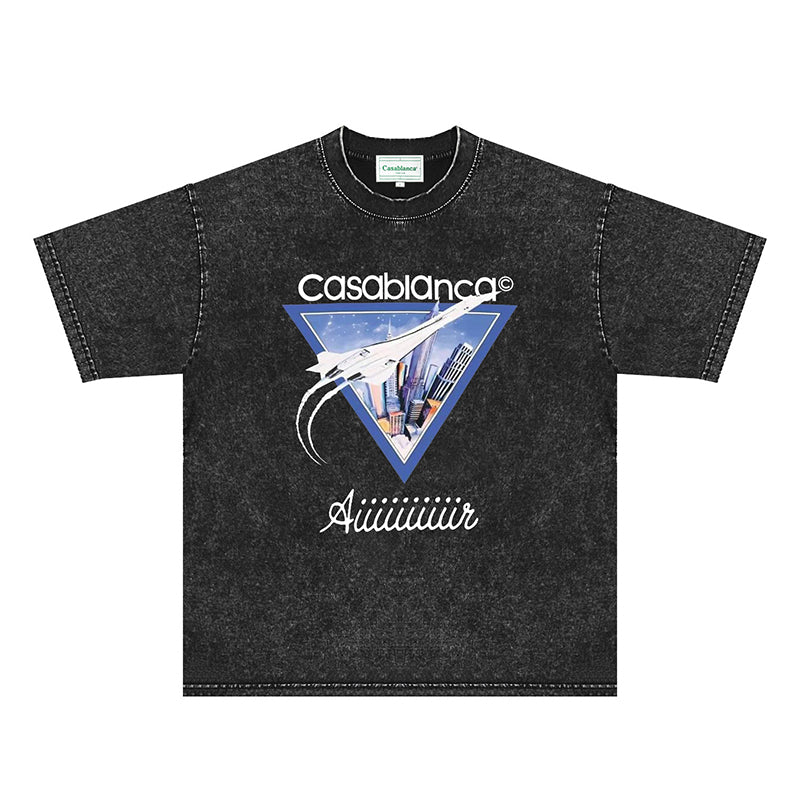 Casablanca Distressed T-Shirt