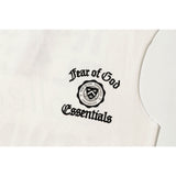 Fog Essentials tank spring summer FOG letter round neck pullover vest