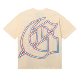 Godspeed T Shirts Driving Movie Skull Printing Cotton Casual Short Sleeves Men and Women