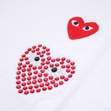 CDG Be Kind T Shirt Unisex Wear round Neck Cotton Short Sleeve T-shirt