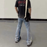 Gallery Dept Pant Color Block Flared Jeans Men's and Women's Trousers