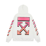 OFF WHITE Hoodie Trendy Street Style Personalized Cotton