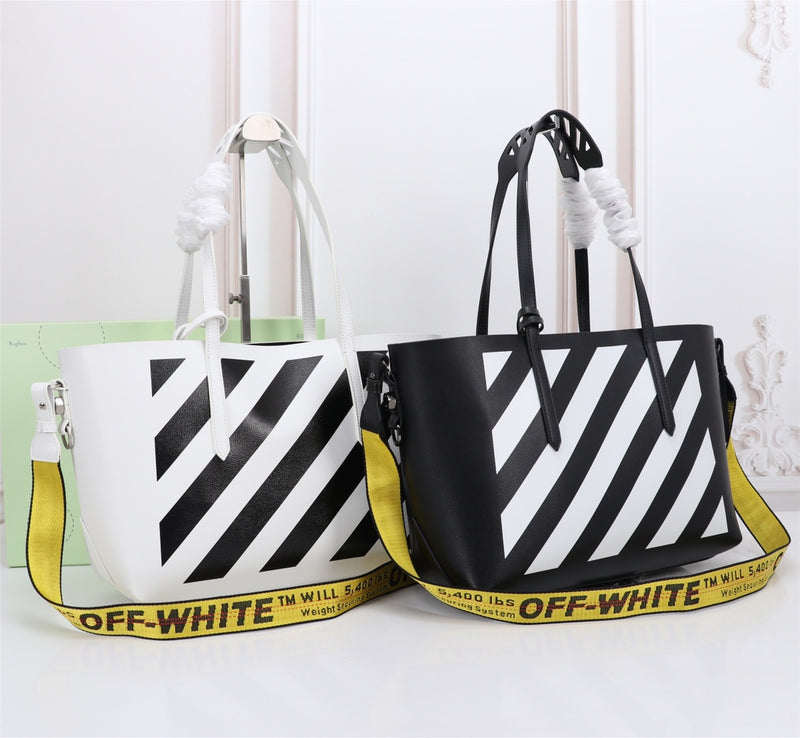 Off White Bag Casual Outdoor Convenient Tote Bag