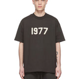 Fear of God Essentials 1977 T-Shirt Printed round Neck Casual Short Sleeve T-shirt