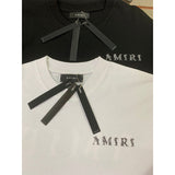 Amiri T Shirts Fashion Print Couple High Street
