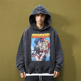 Mens Vintage Hoodie Hooded Sweater Men's Hoodie