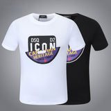 Dsq2 T Shirt Casual Sports Printed Short Sleeve Summer Men