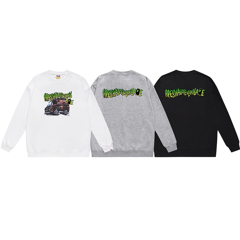 Bathing ape Crew neck sweatshirt